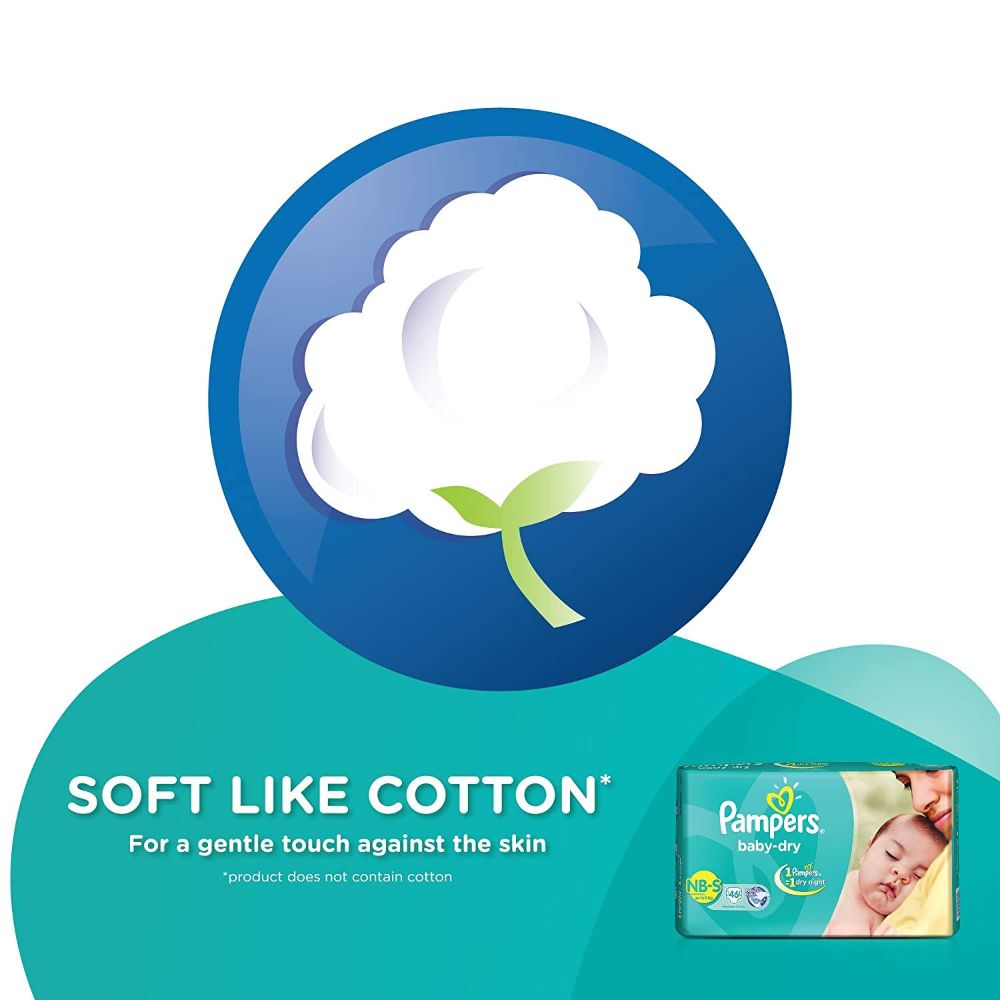 Pampers Baby Dry Diapers Large, 5 Count, Pack of 1 Pampers Baby Dry Diapers Large, 5 Count, Pack of 1