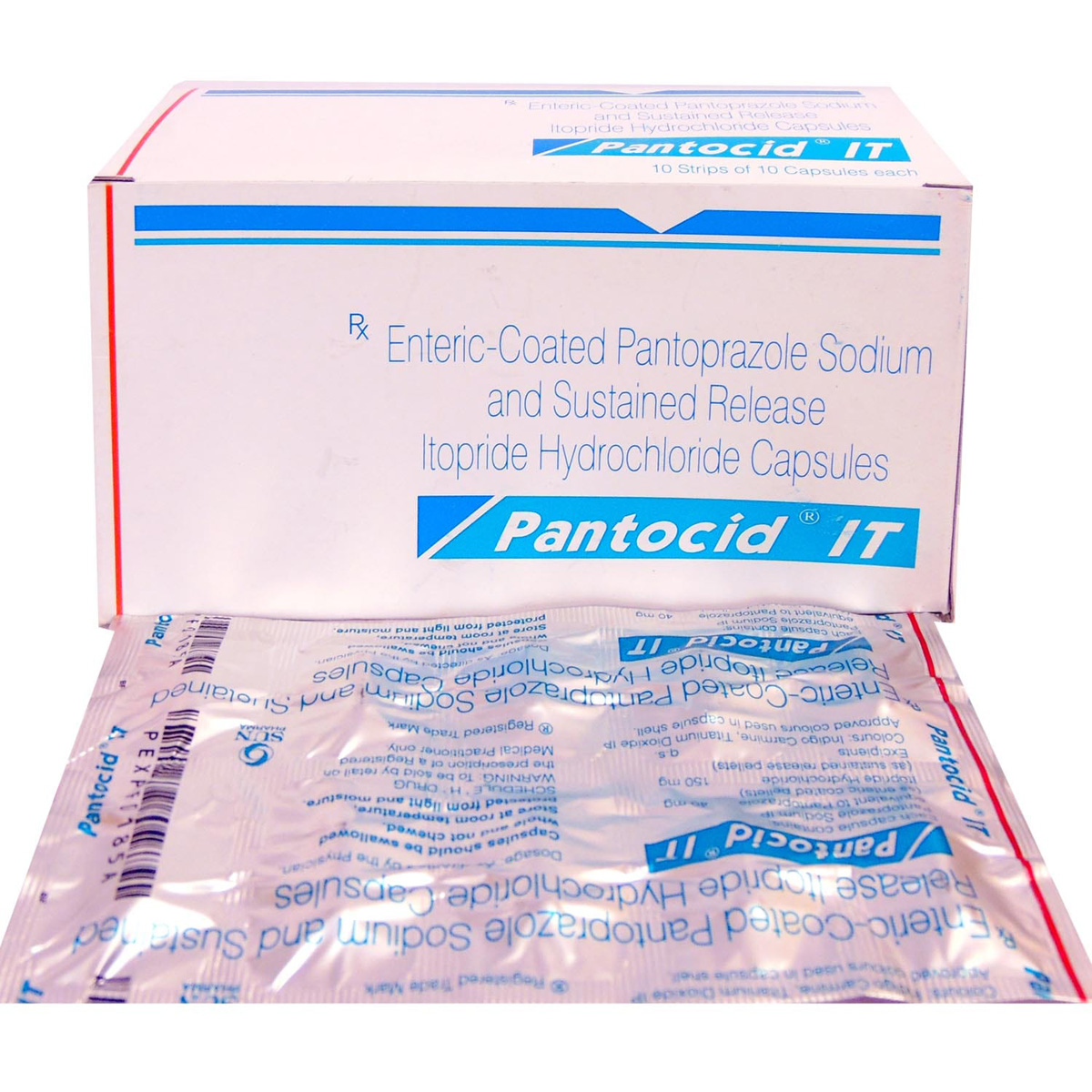 Pantocid IT Capsule 10's, Pack of 10 Pantocid IT Capsule 10's, Pack of 10