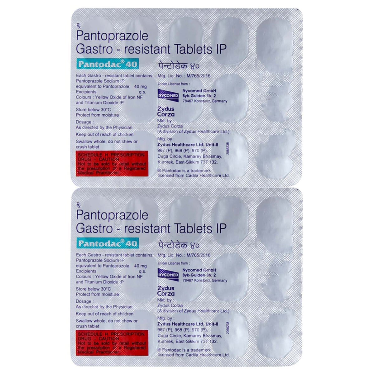 Pantodac 40 mg Tablet 15's, Pack of 15 TABLETS Pantodac 40 mg Tablet 15's, Pack of 15 TABLETS
