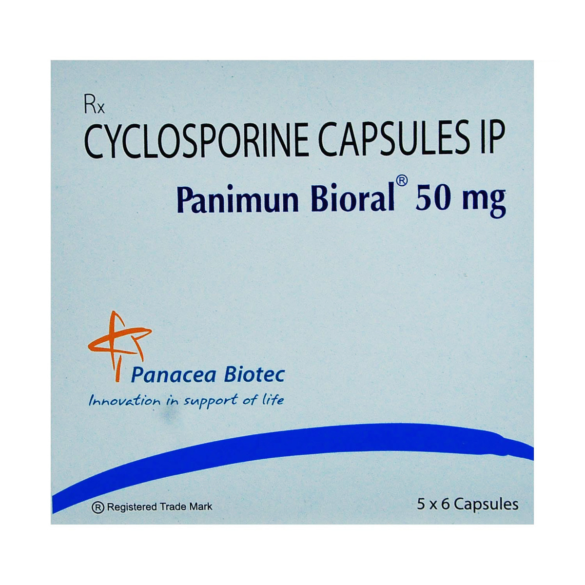 Buy Panimun Bioral 50 mg Capsule 6's Online