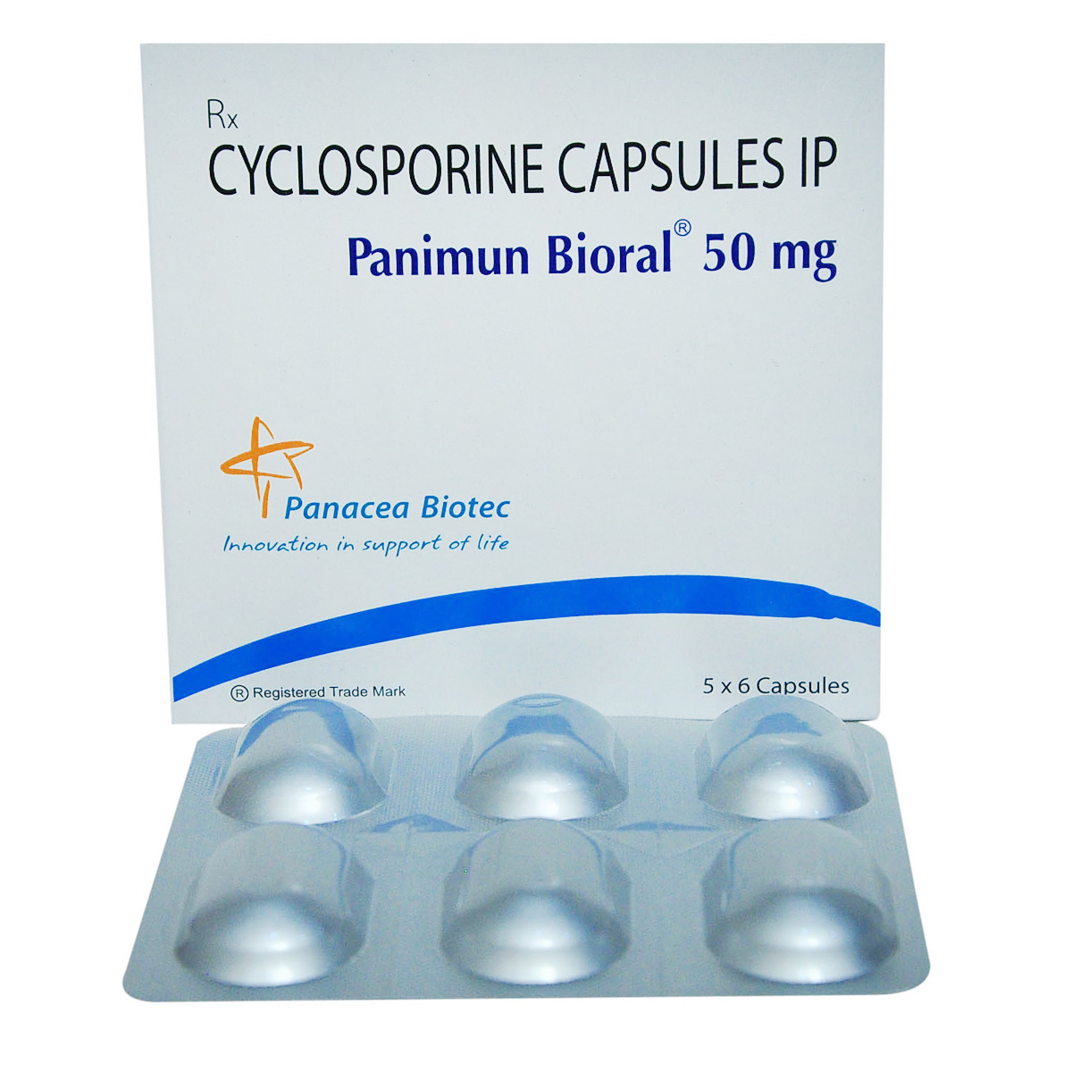 Panimun Bioral 50 mg Capsule 6's, Pack of 6 CAPSULES Panimun Bioral 50 mg Capsule 6's, Pack of 6 CAPSULES