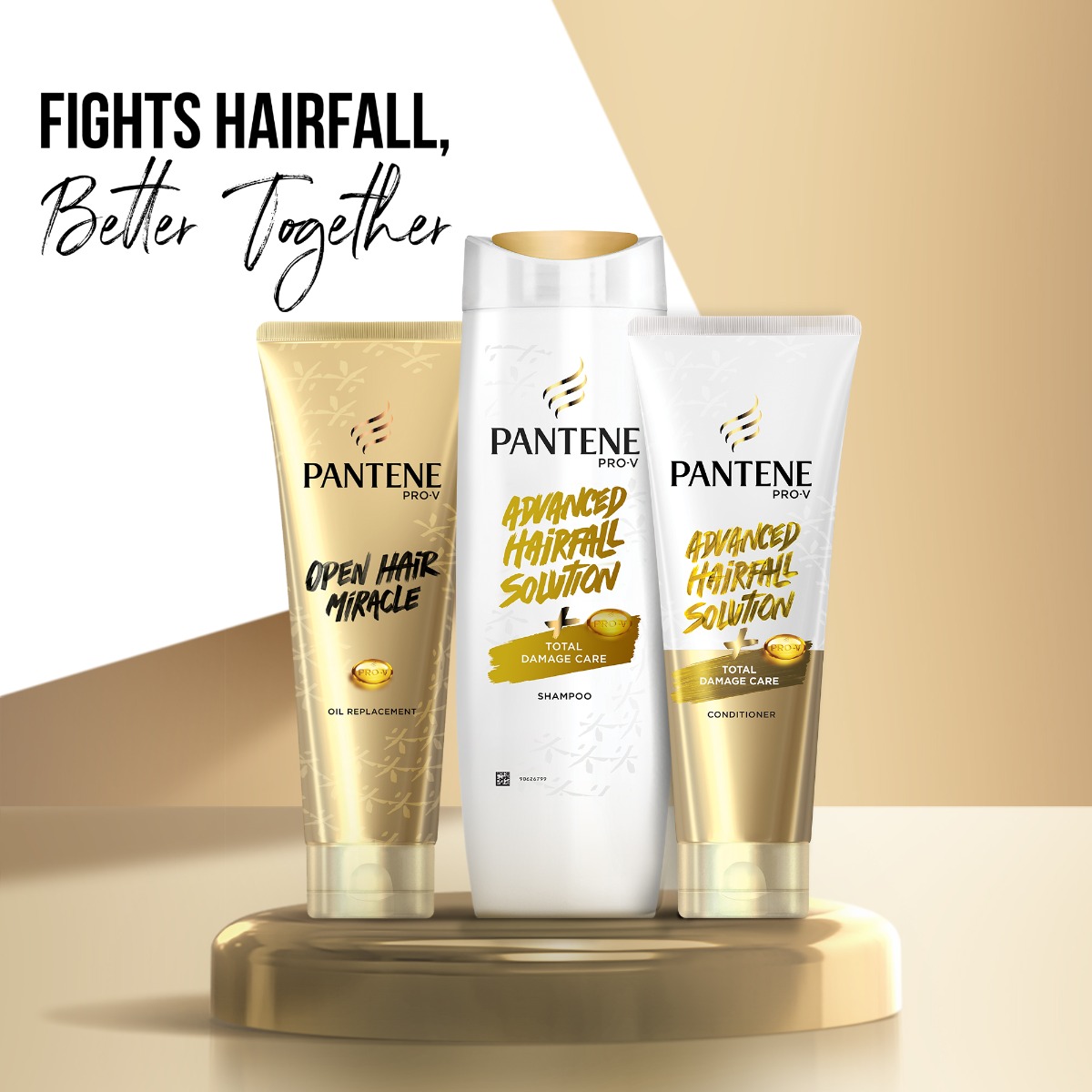 Pantene Pro-V Total Damage Care Shampoo, 340 ml, Pack of 1 Pantene Pro-V Total Damage Care Shampoo, 340 ml, Pack of 1