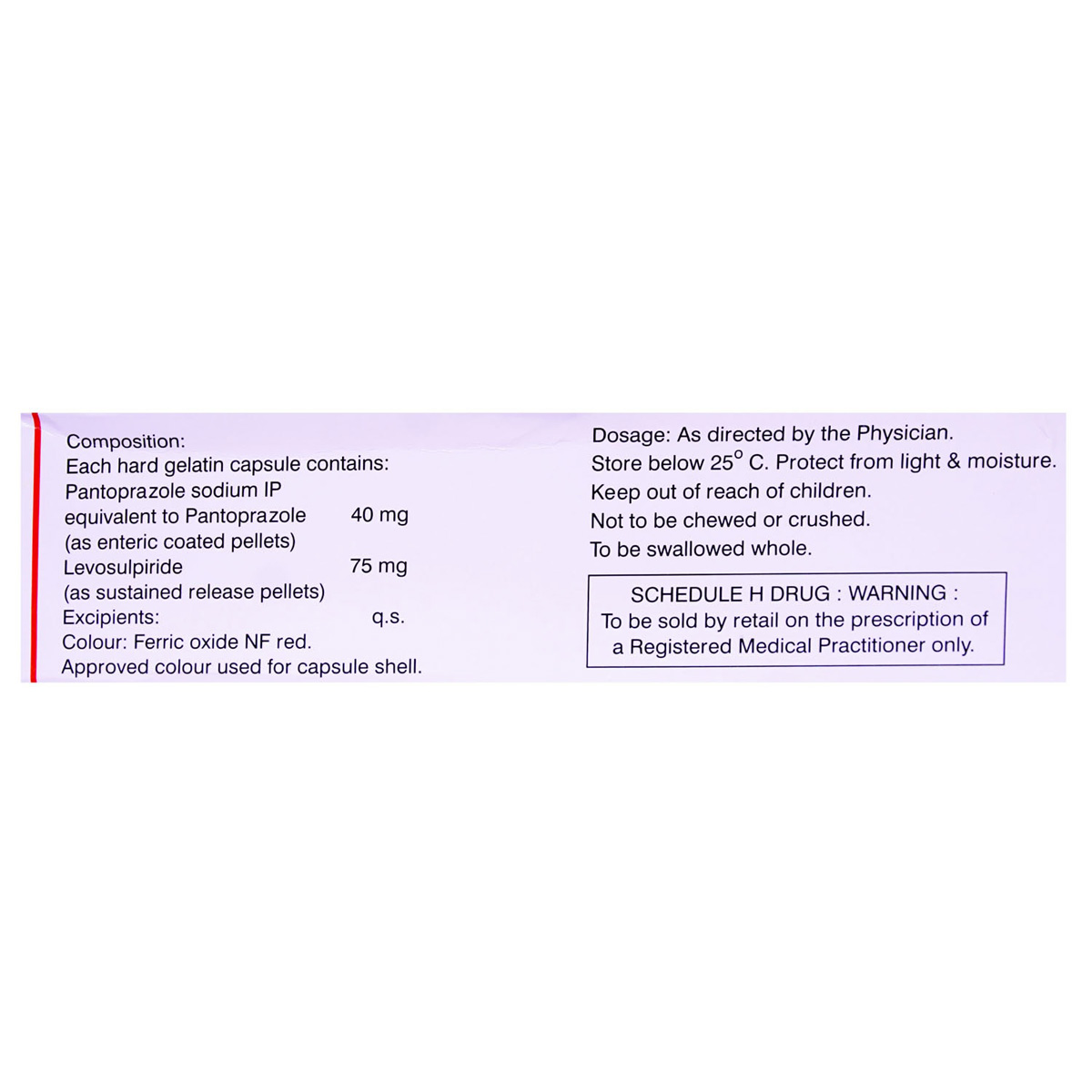 Pantop LS Capsule 10's, Pack of 10 Pantop LS Capsule 10's, Pack of 10