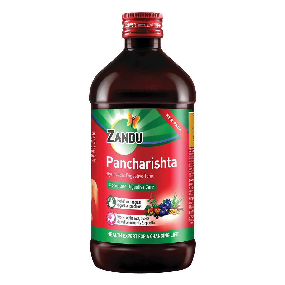 Zandu Pancharishta Ayurvedic Digestive Tonic, 650 ml, Pack of 1 Zandu Pancharishta Ayurvedic Digestive Tonic, 650 ml, Pack of 1