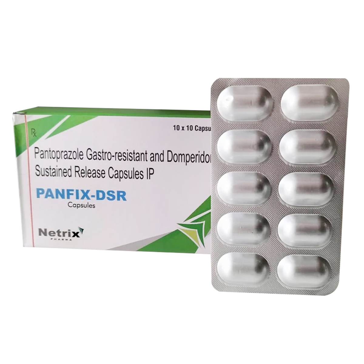 Panfix DSR Capsule 10's, Pack of 10 TABLETS Panfix DSR Capsule 10's, Pack of 10 TABLETS