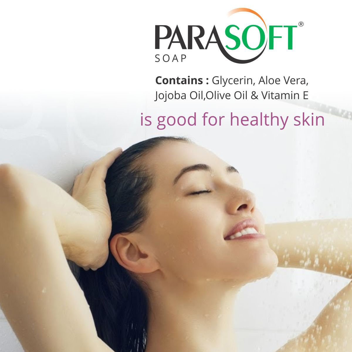Parasoft Soap 100 gm | Enriched Glycerin, Aloe Vera, Olive Oil, Jojoba Oil & Vitamin E | Hydrates & Nourishes Dry Skin | For Dry & Wrinkled Skin, Pack of 1 Parasoft Soap 100 gm | Enriched Glycerin, Aloe Vera, Olive Oil, Jojoba Oil & Vitamin E | Hydrates & Nourishes Dry Skin | For Dry & Wrinkled Skin, Pack of 1