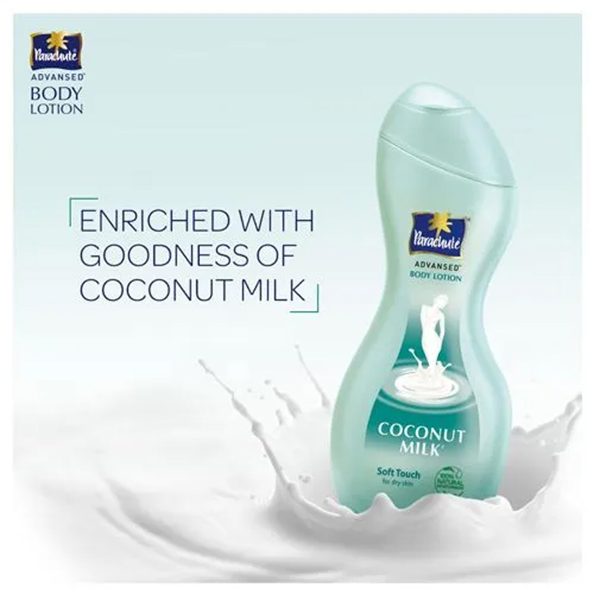 Parachute Advansed Soft Touch Body Lotion 100 ml | With Coconut Milk | Nourishes Skin | For Dry Skin, Pack of 1 Parachute Advansed Soft Touch Body Lotion 100 ml | With Coconut Milk | Nourishes Skin | For Dry Skin, Pack of 1