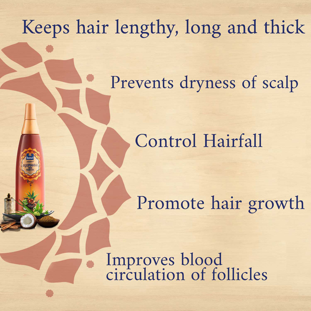 Parachute Advansed Ayurvedic Gold Hair Oil, 200ml, Pack of 1 Parachute Advansed Ayurvedic Gold Hair Oil, 200ml, Pack of 1