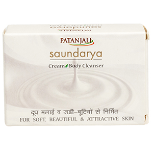 Patanjali Saundarya Cream Body Cleanser 75 gm | Removes Wrinkles | Rejuvenates & Glorifies Skin | For Soft, Beautiful Skin, Pack of 1 Patanjali Saundarya Cream Body Cleanser 75 gm | Removes Wrinkles | Rejuvenates & Glorifies Skin | For Soft, Beautiful Skin, Pack of 1