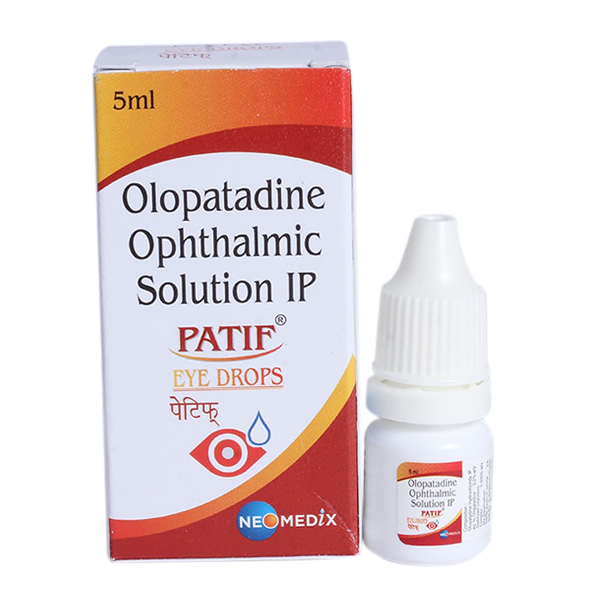 Patif 0.2% Eye Drop 5 ml, Pack of 1 EYE DROPS Patif 0.2% Eye Drop 5 ml, Pack of 1 EYE DROPS