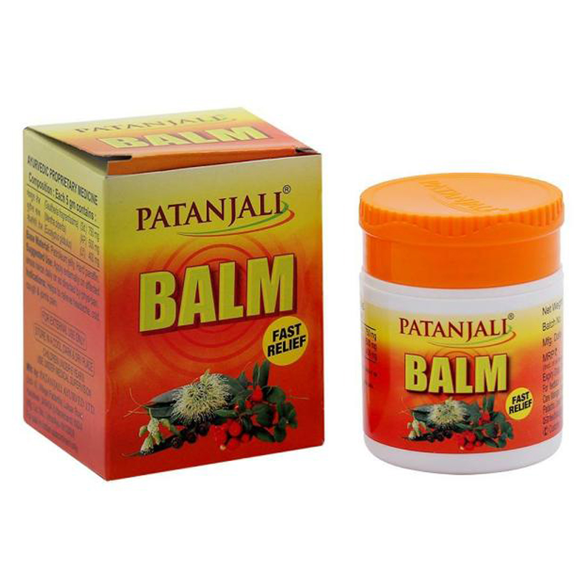 Patanjali Fast Relief Balm, 25 gm, Pack of 1