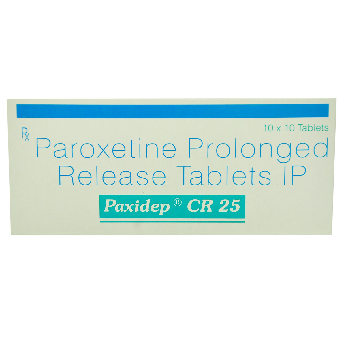 Paxidep CR 25 Tablet 10's, Pack of 10 TABLETS Paxidep CR 25 Tablet 10's, Pack of 10 TABLETS
