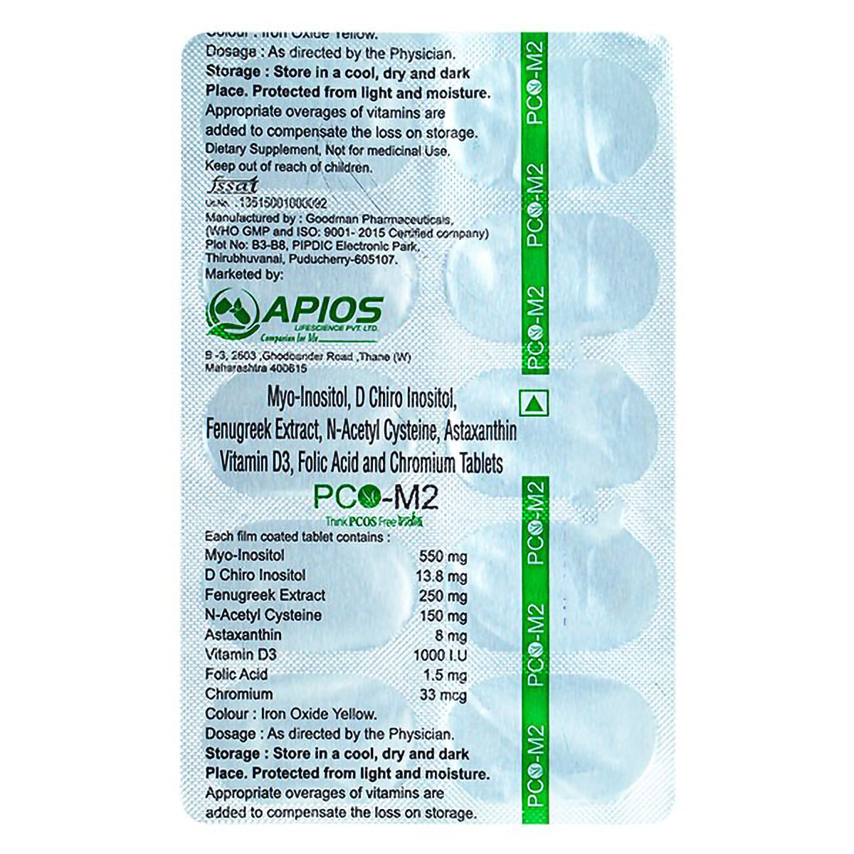 Pco-M2 Tablet 10's, Pack of 10 Pco-M2 Tablet 10's, Pack of 10