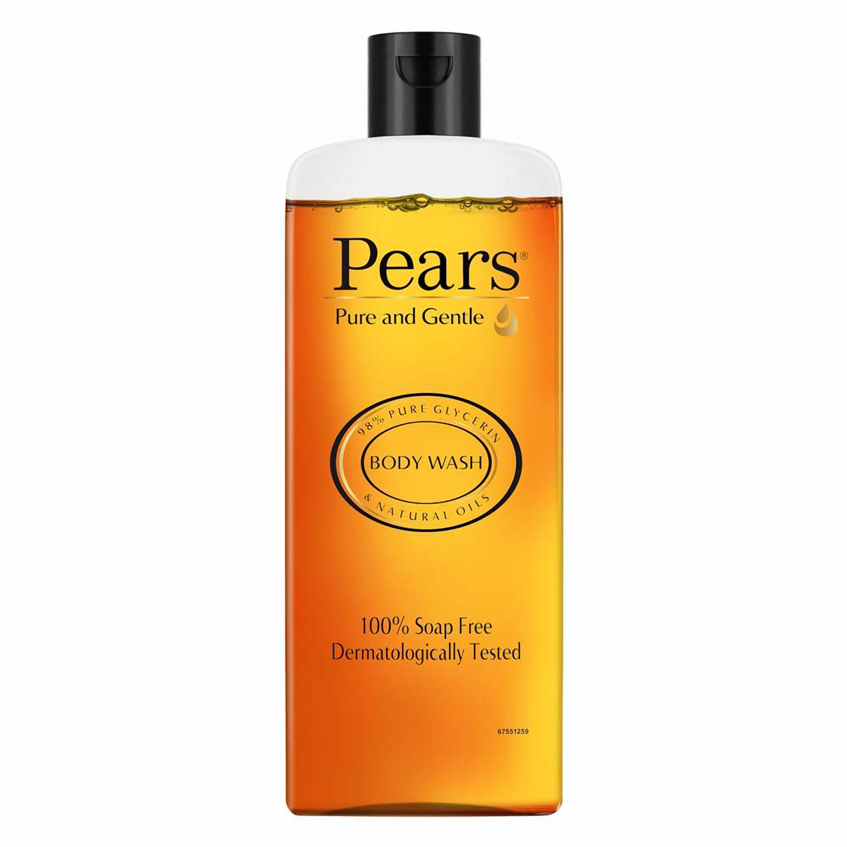 Pears Pure & Gentle Body Wash | 98% Pure Glycerin & Natural Oils | For Soft, Smooth & Moisturised Skin | Soap Free, Pack of 1 Pears Pure & Gentle Body Wash | 98% Pure Glycerin & Natural Oils | For Soft, Smooth & Moisturised Skin | Soap Free, Pack of 1