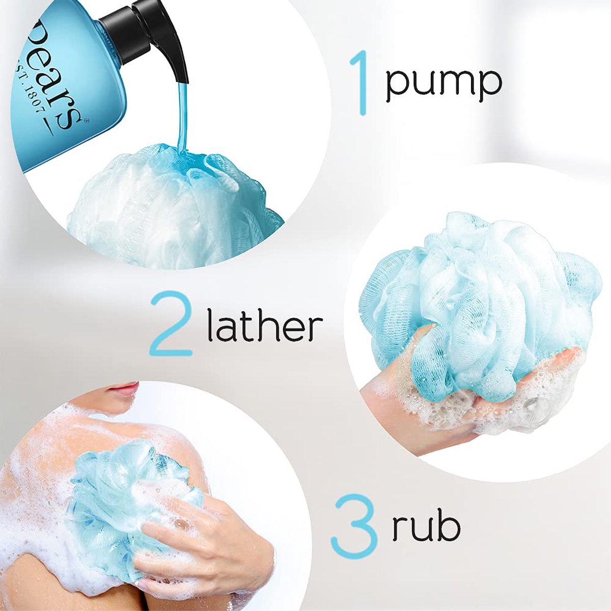 Pears Pure & Gentle Body Wash With Mint Extract 750 ml | WIth Natural Oils | Gentle Skin Cleansing | For Soft & Glowing Skin | Soap Free, Pack of 1 Pears Pure & Gentle Body Wash With Mint Extract 750 ml | WIth Natural Oils | Gentle Skin Cleansing | For Soft & Glowing Skin | Soap Free, Pack of 1