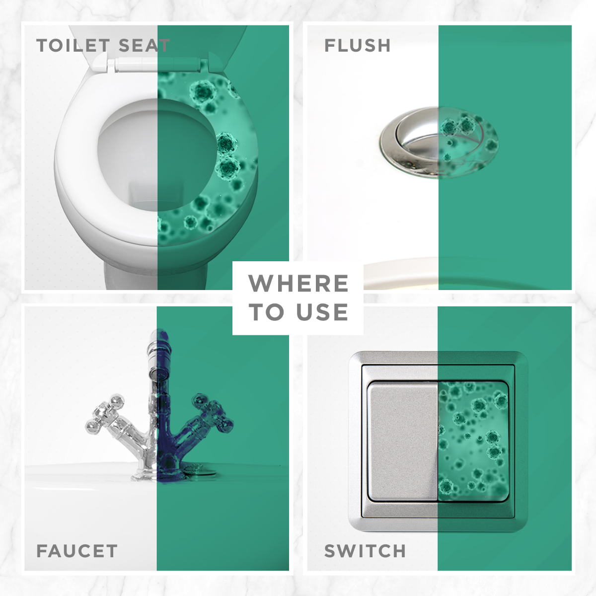 Pee Safe Toilet Seat Sanitizer Mint Spray 75 ml | Protects From Germs In 10 Second On Toilet Seat | Reduces Risk Of UTI & Toilet Borne Infections, Pack of 1 Pee Safe Toilet Seat Sanitizer Mint Spray 75 ml | Protects From Germs In 10 Second On Toilet Seat | Reduces Risk Of UTI & Toilet Borne Infections, Pack of 1