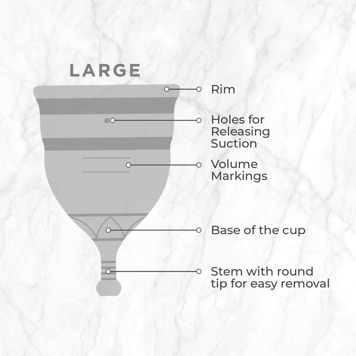 Pee Safe Reusable Menstrual Cup Large, 1 Count, Pack of 1 Pee Safe Reusable Menstrual Cup Large, 1 Count, Pack of 1