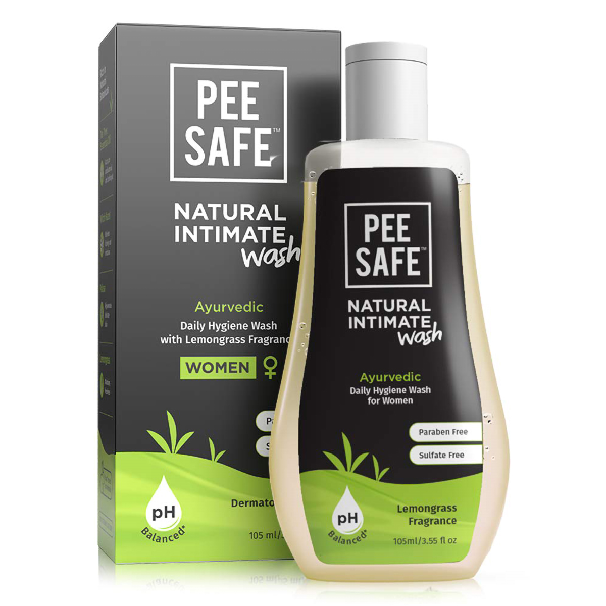 Pee Safe Natural Intimate Wash, 105 ml, Pack of 1 Pee Safe Natural Intimate Wash, 105 ml, Pack of 1