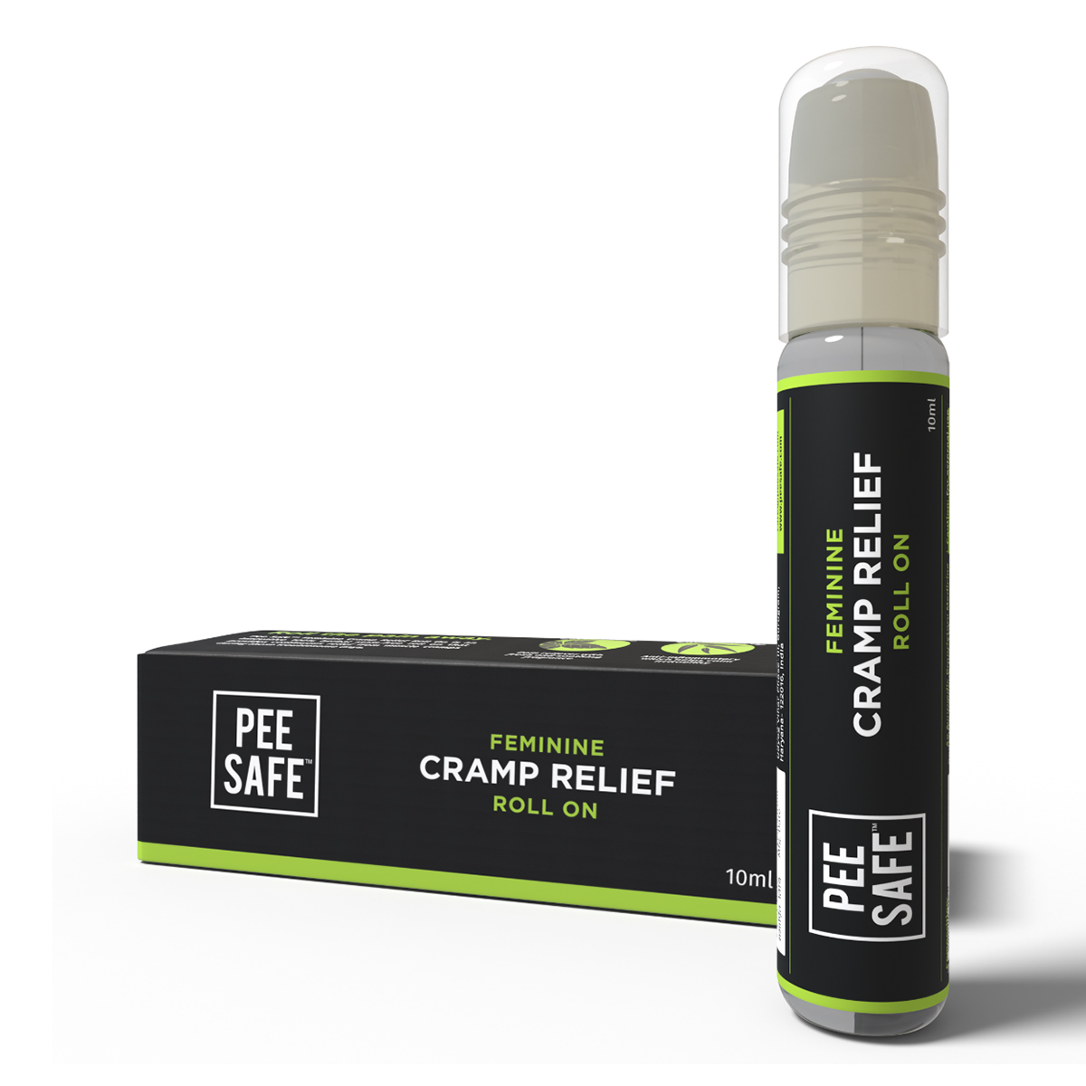 Pee Safe Feminine Cramp Relief Roll On, 10 ml, Pack of 1