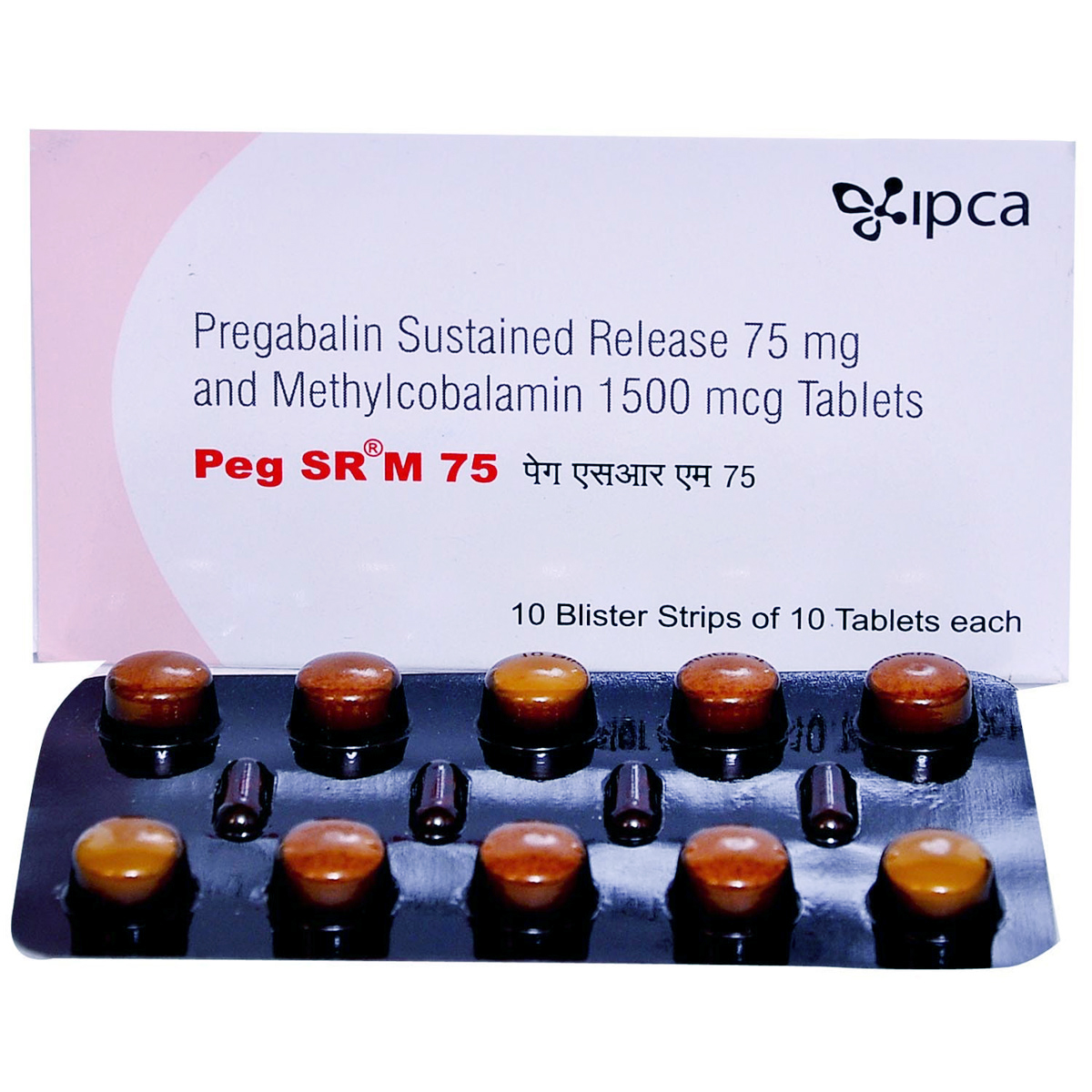 Peg SR M 75 Tablet 10's, Pack of 10 Peg SR M 75 Tablet 10's, Pack of 10