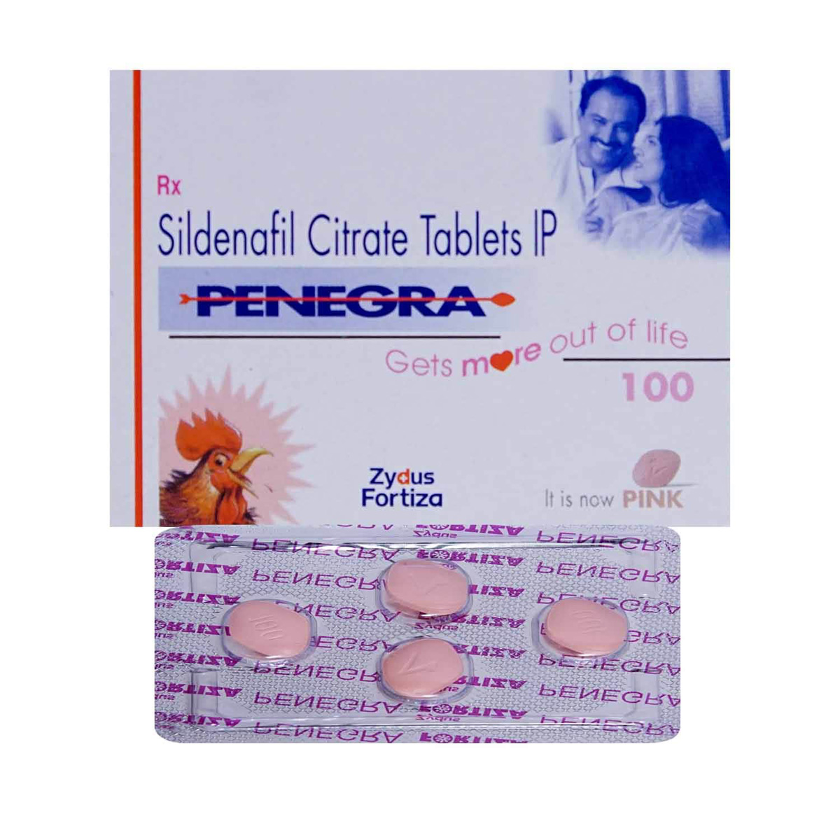 Penegra 100 Tablet 4's, Pack of 4 TABLETS Penegra 100 Tablet 4's, Pack of 4 TABLETS