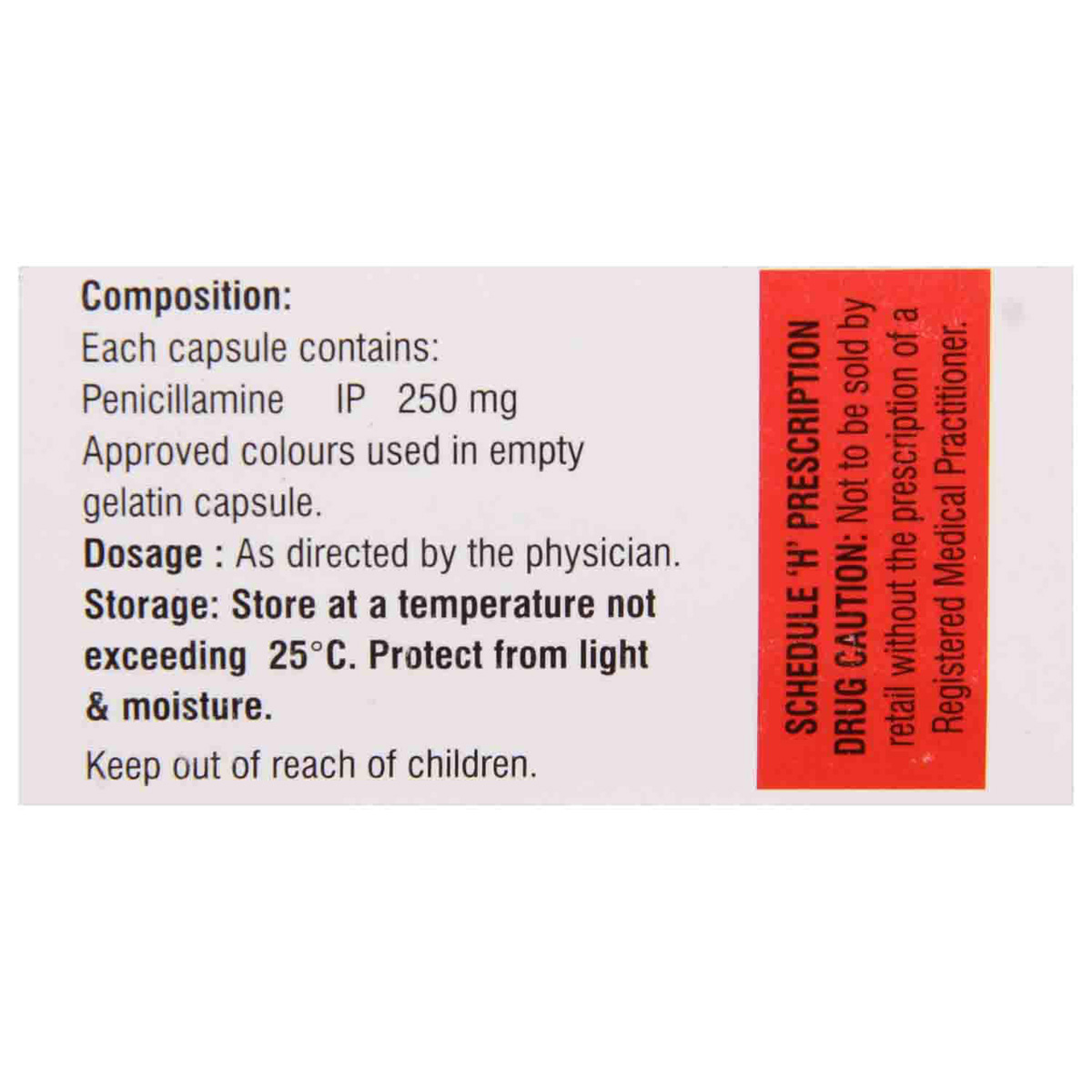 Penicitin Capsule 10's, Pack of 10 CapsuleS Penicitin Capsule 10's, Pack of 10 CapsuleS