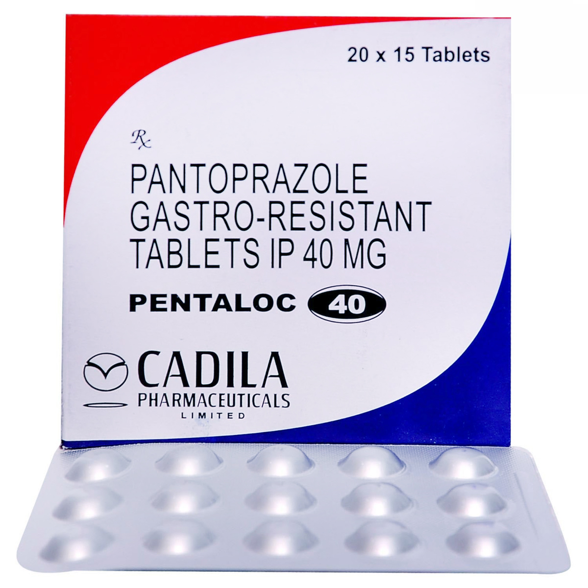 Pentaloc 40 mg Tablet 15's, Pack of 15 TABLETS Pentaloc 40 mg Tablet 15's, Pack of 15 TABLETS