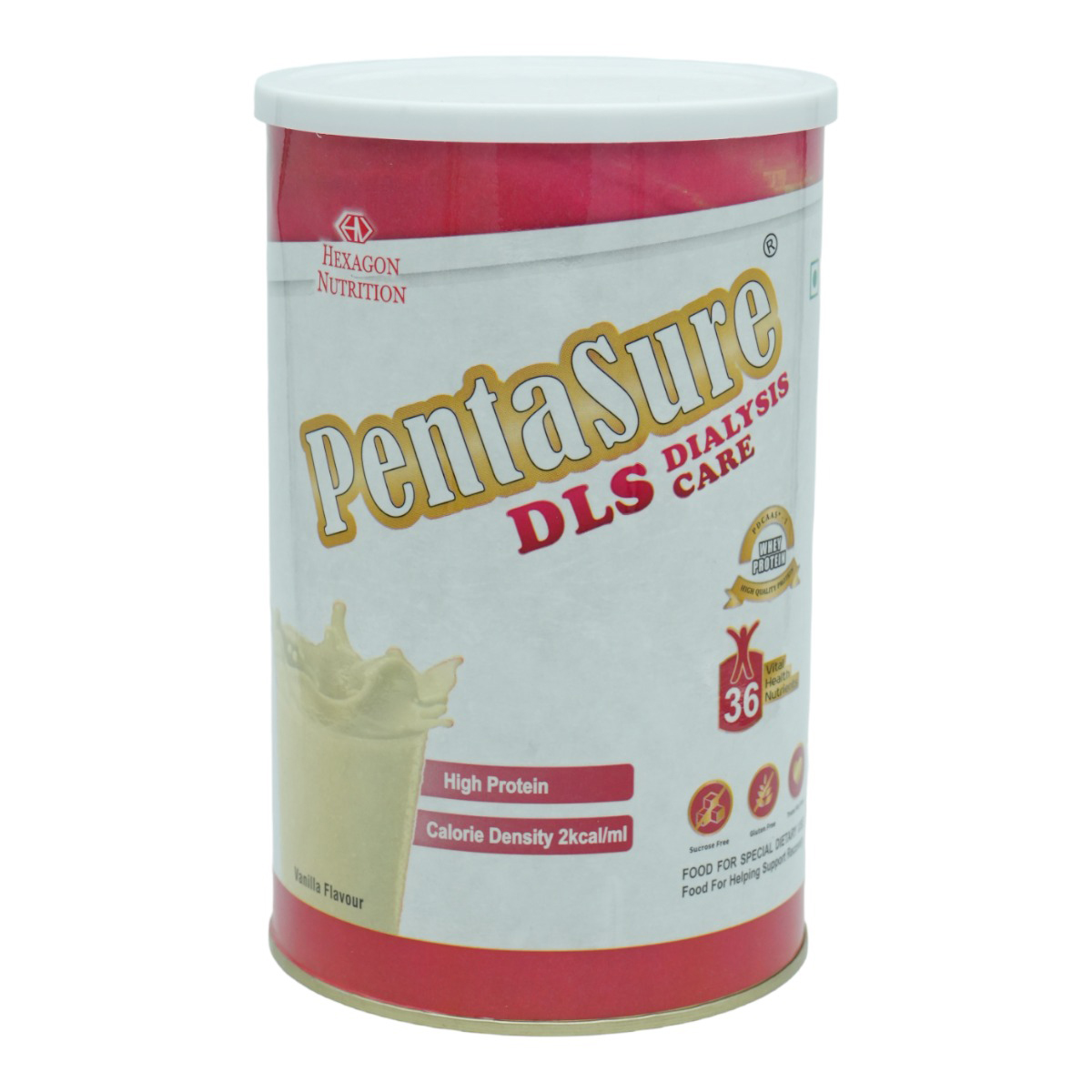 Pentasure DLS Vanilla Flavour Powder 400 gm, Pack of 1 Pentasure DLS Vanilla Flavour Powder 400 gm, Pack of 1
