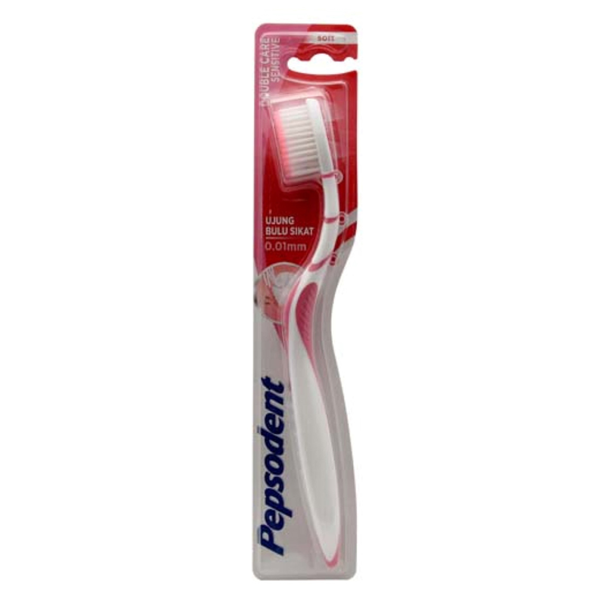 Pepsodent Double Care Sensitive Soft Toothbrush, 1 Count, Pack of 1 Pepsodent Double Care Sensitive Soft Toothbrush, 1 Count, Pack of 1