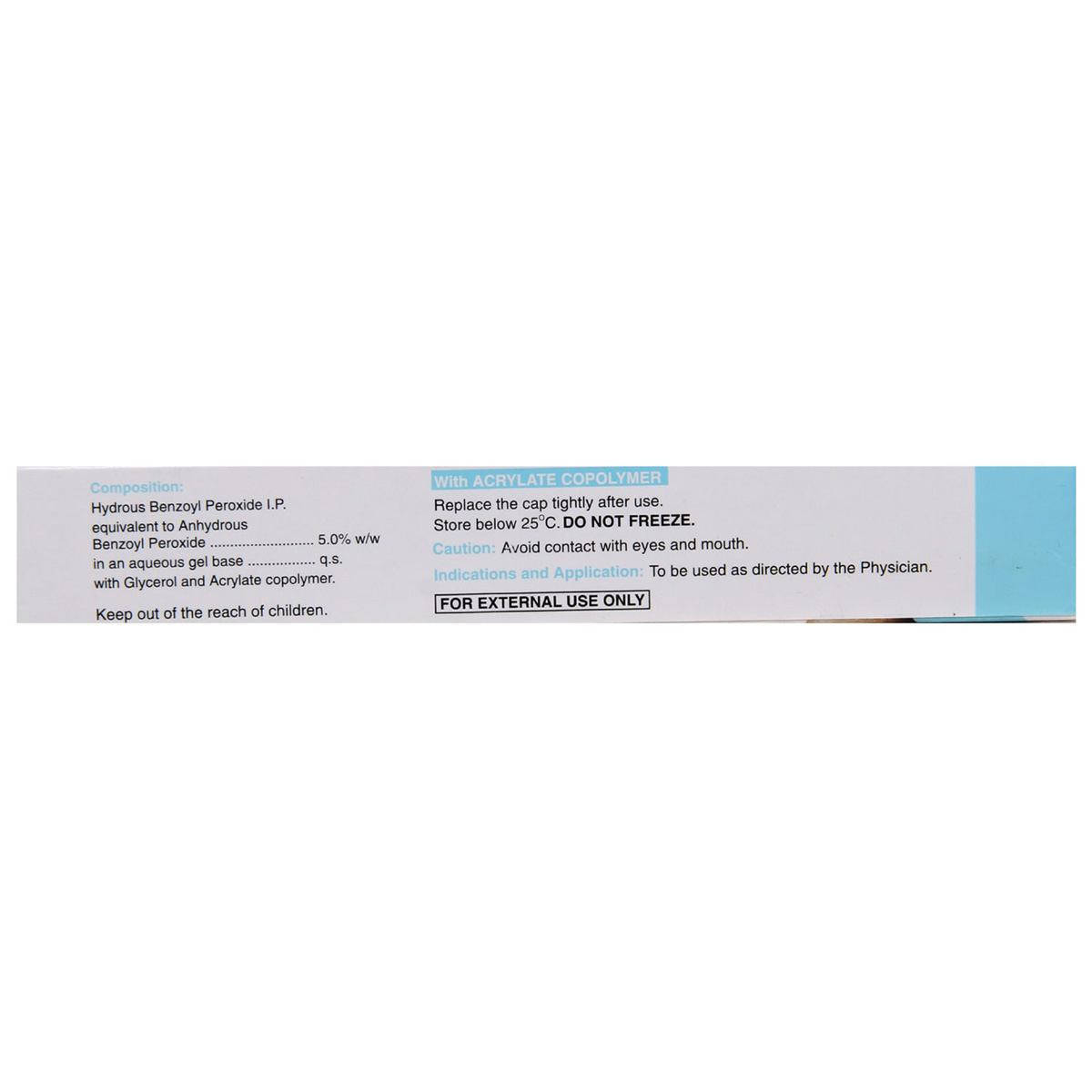 Persol AC 5% Gel 30 gm, Pack of 1 GEL Persol AC 5% Gel 30 gm, Pack of 1 GEL