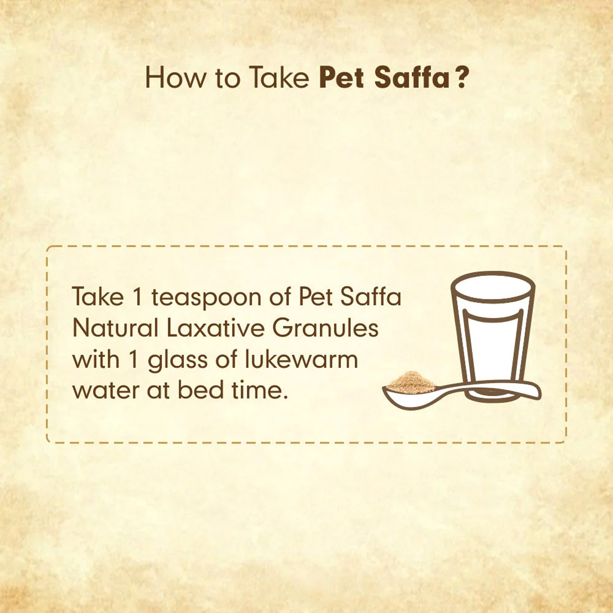 Pet Saffa Natural Laxative Granules, 120 gm, Pack of 1 Pet Saffa Natural Laxative Granules, 120 gm, Pack of 1