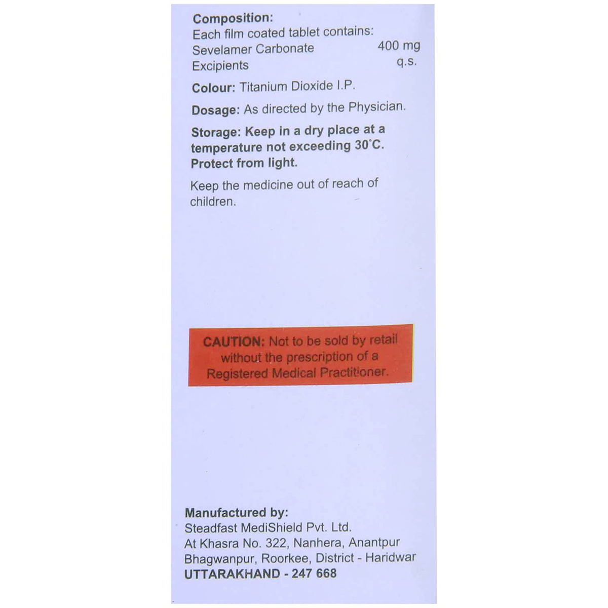 Phoscut 400 Tablet 10's, Pack of 10 TABLETS Phoscut 400 Tablet 10's, Pack of 10 TABLETS