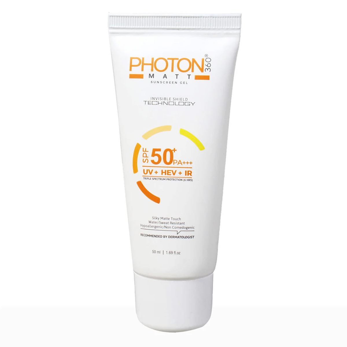 Photon 360 Matte Spf 50+ Pa+++ Sunscreen Gel 50 ml, Pack of 1 Photon 360 Matte Spf 50+ Pa+++ Sunscreen Gel 50 ml, Pack of 1