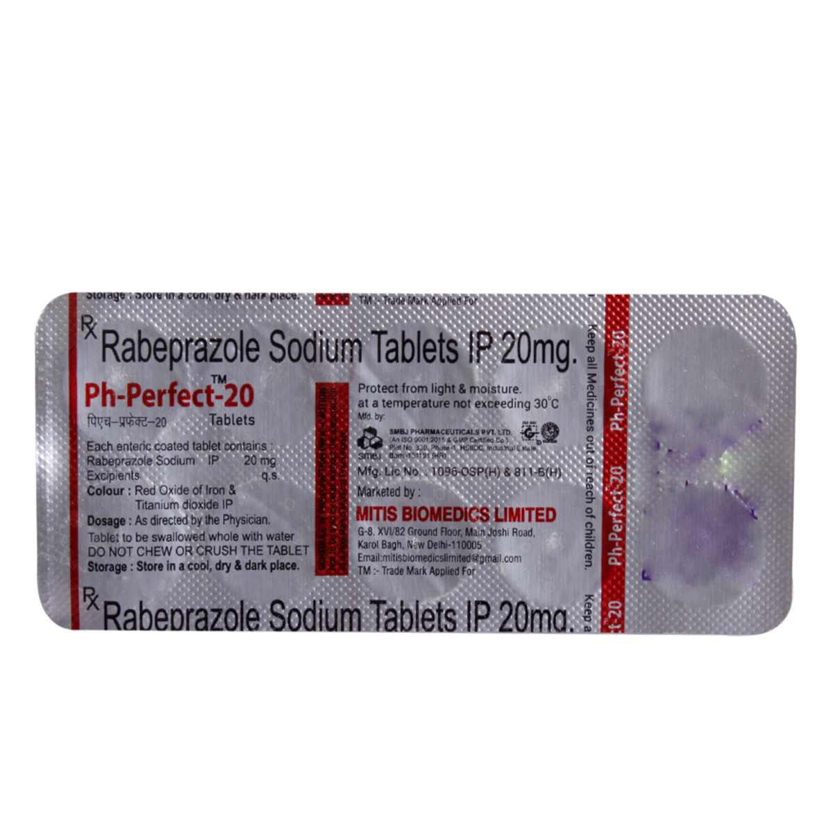 Ph-Perfect-20 Tablet 10's, Pack of 10 TABLETS Ph-Perfect-20 Tablet 10's, Pack of 10 TABLETS
