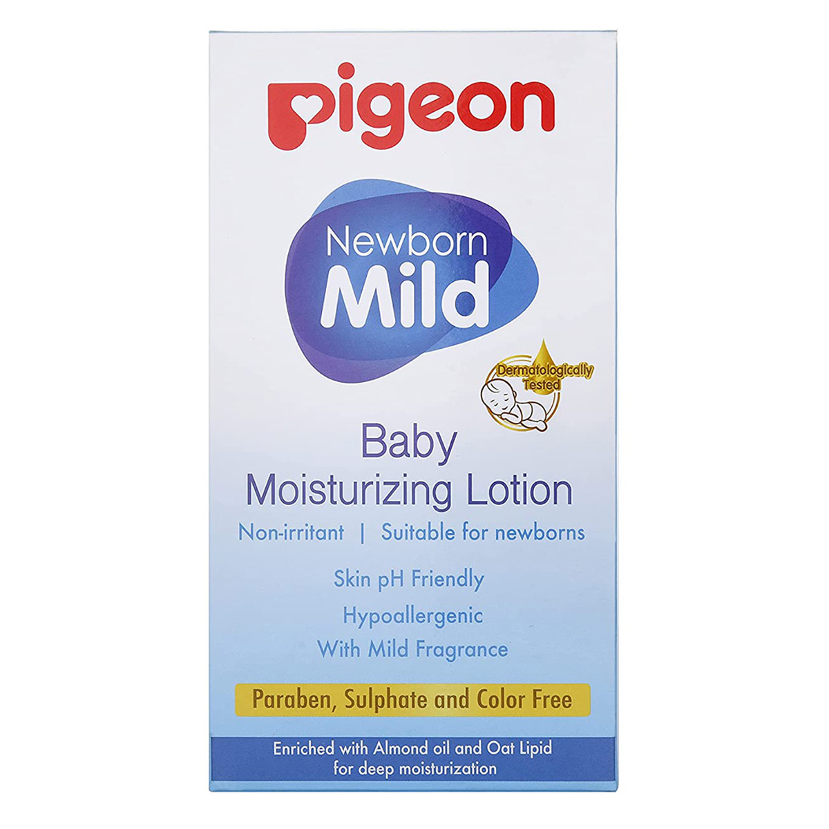 Pigeon Newborn Mild Baby Moisturizing Lotion 200 ml, Pack of 1 Pigeon Newborn Mild Baby Moisturizing Lotion 200 ml, Pack of 1