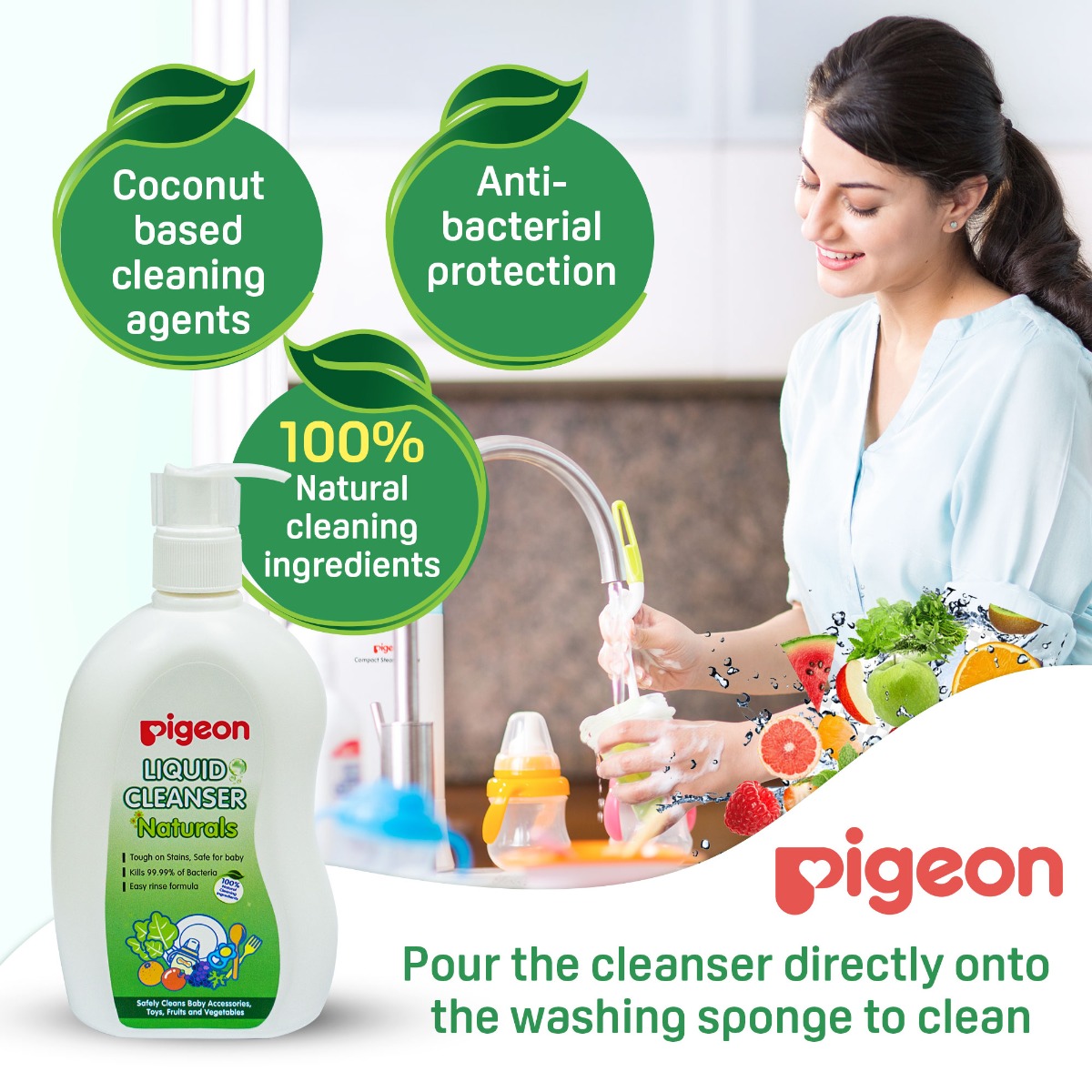 Pigeon Liquid Cleanser, 500 ml Pigeon Liquid Cleanser, 500 ml