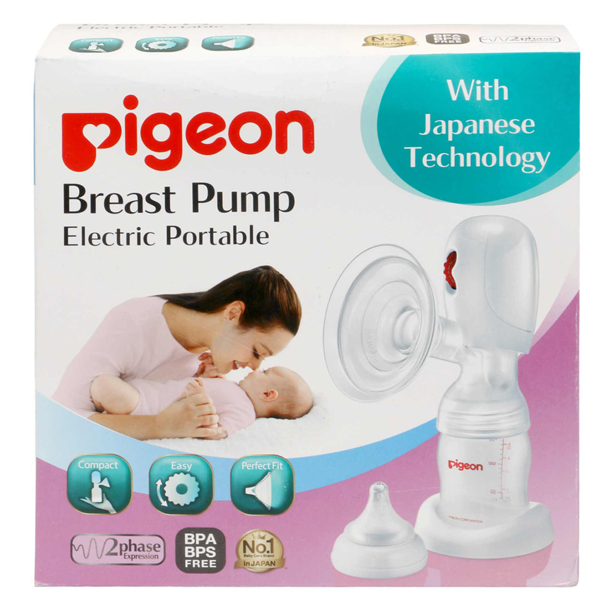 Pigeon Portable Electric Breast Pump, 1 Count, Pack of 1 Pigeon Portable Electric Breast Pump, 1 Count, Pack of 1