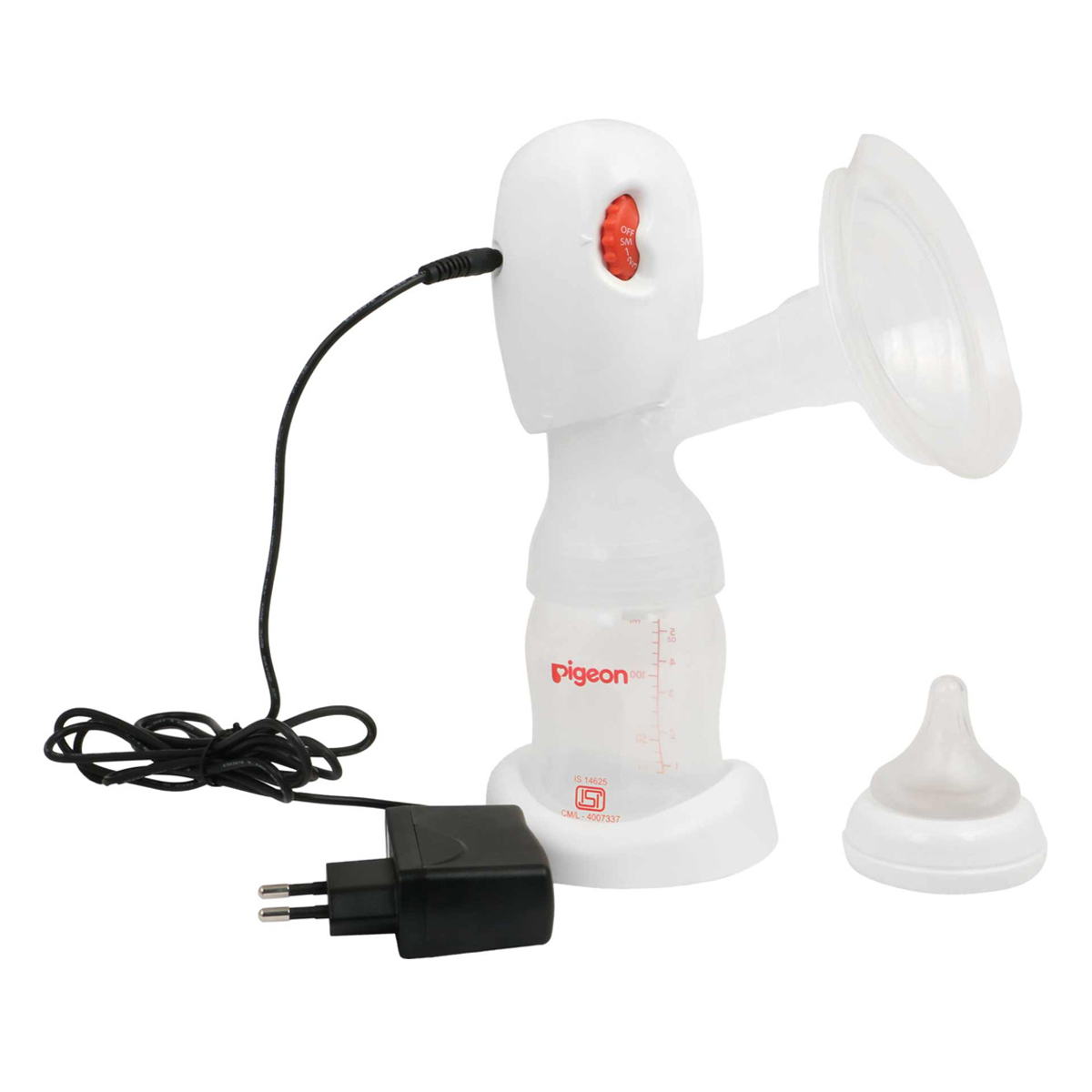 Pigeon Portable Electric Breast Pump, 1 Count, Pack of 1 Pigeon Portable Electric Breast Pump, 1 Count, Pack of 1