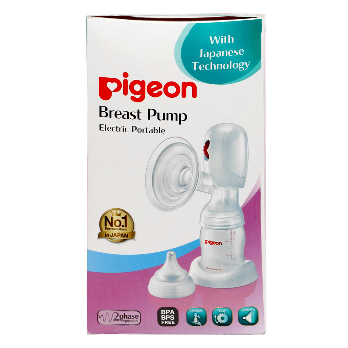 Pigeon Portable Electric Breast Pump, 1 Count, Pack of 1 Pigeon Portable Electric Breast Pump, 1 Count, Pack of 1