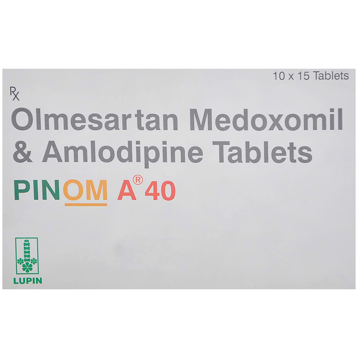 Pinom A 40 mg/5 mg Tablet 15's, Pack of 15 TABLETS Pinom A 40 mg/5 mg Tablet 15's, Pack of 15 TABLETS