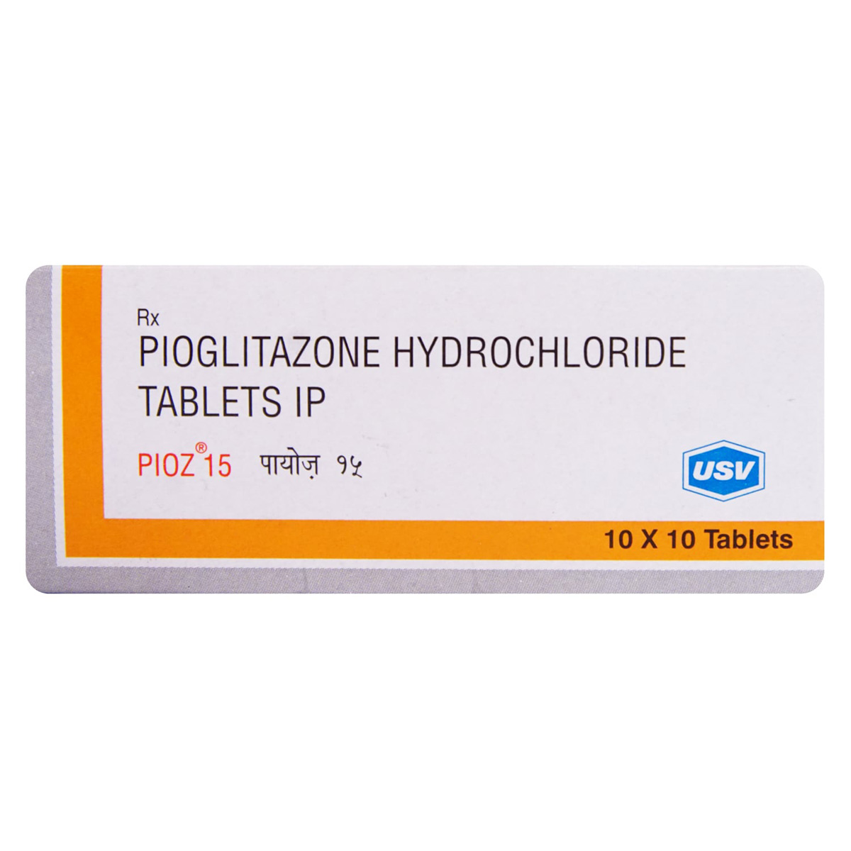 Pioz 15 Tablet 10's, Pack of 10 TABLETS Pioz 15 Tablet 10's, Pack of 10 TABLETS