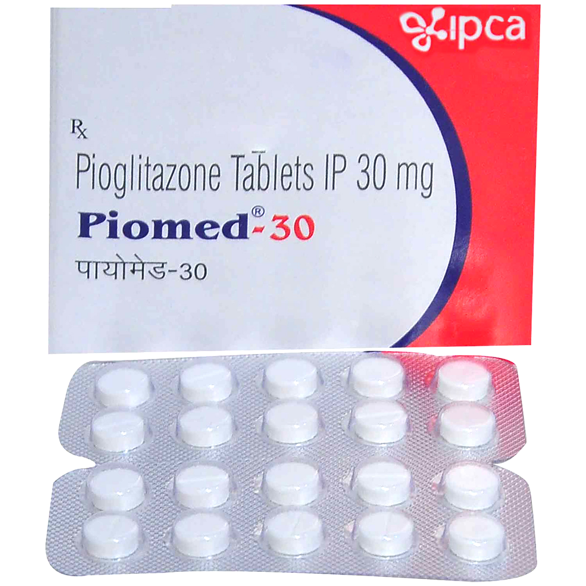 Piomed-30 Tablet 10's, Pack of 10 TABLETS Piomed-30 Tablet 10's, Pack of 10 TABLETS