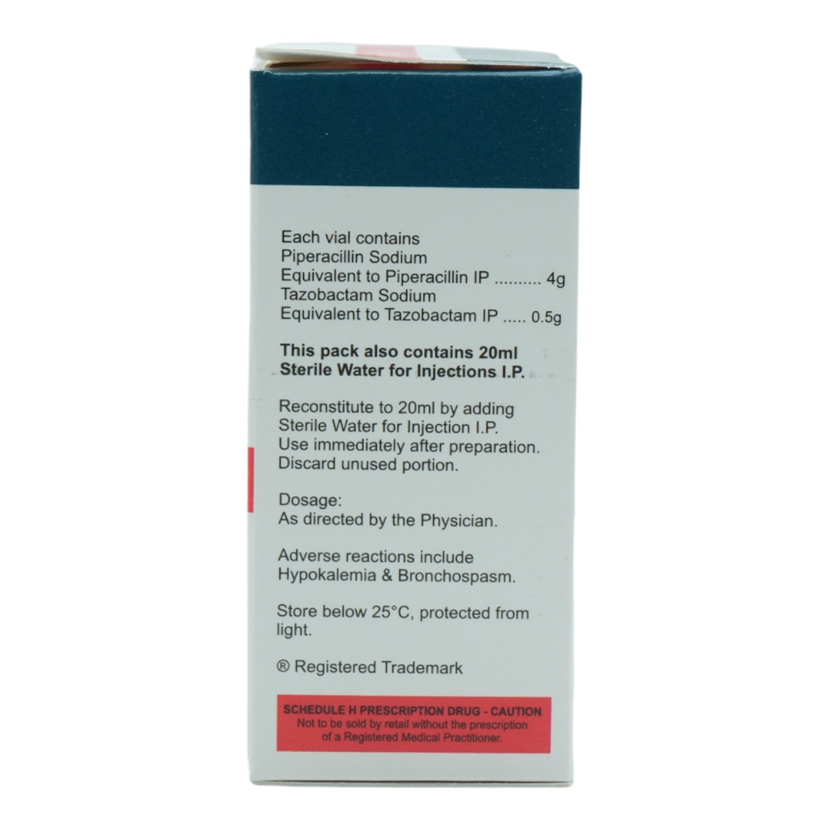 Piptaz 4.5gm Injection, Pack of 1 INJECTION Piptaz 4.5gm Injection, Pack of 1 INJECTION