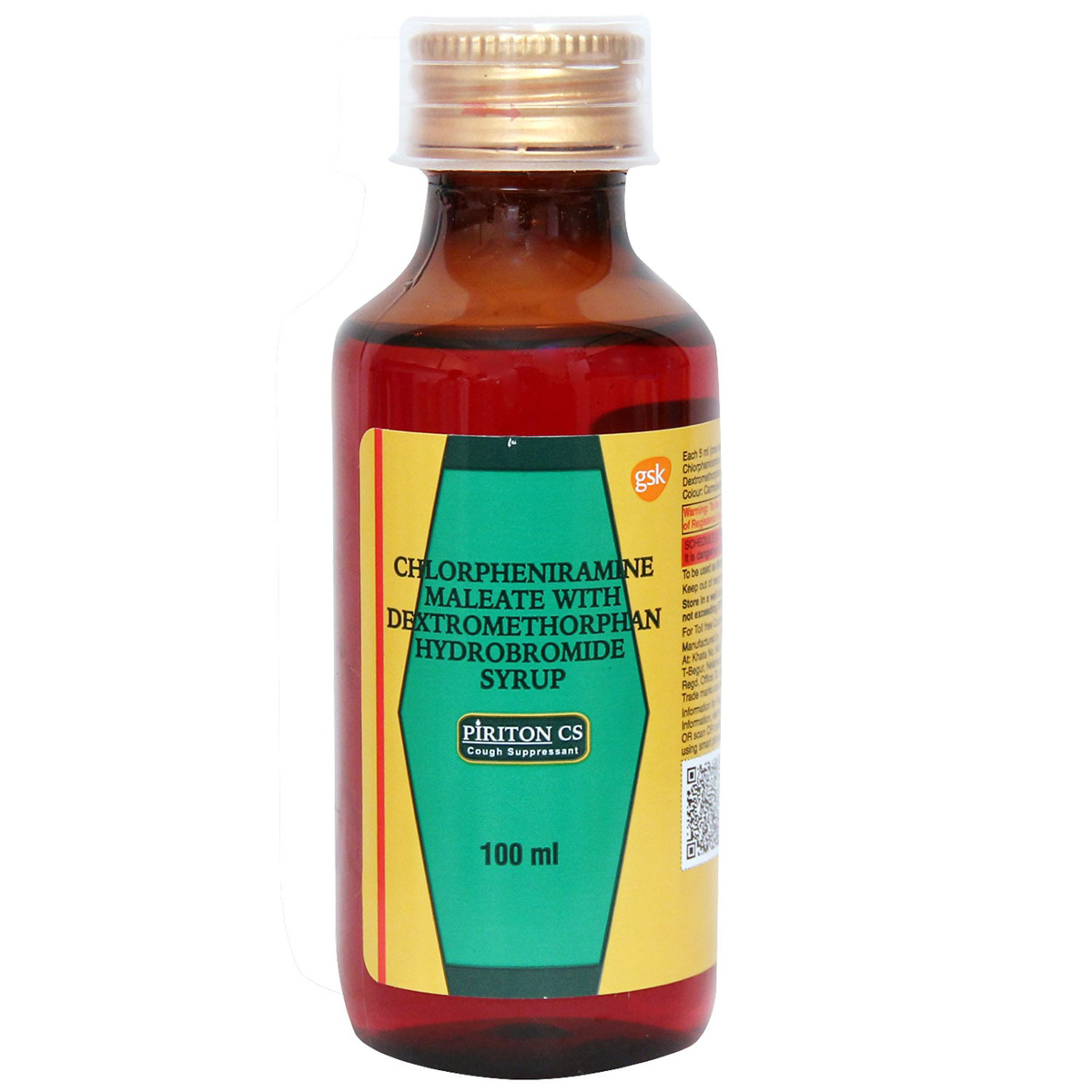 Buy Piriton CS Syrup 100 ml Online