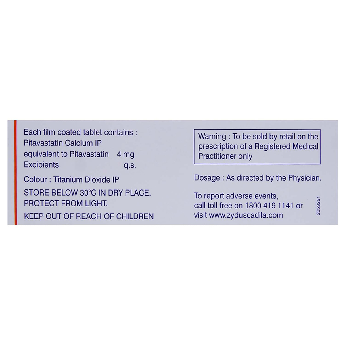 Pivasta 4 Tablet 10's, Pack of 10 TABLETS Pivasta 4 Tablet 10's, Pack of 10 TABLETS