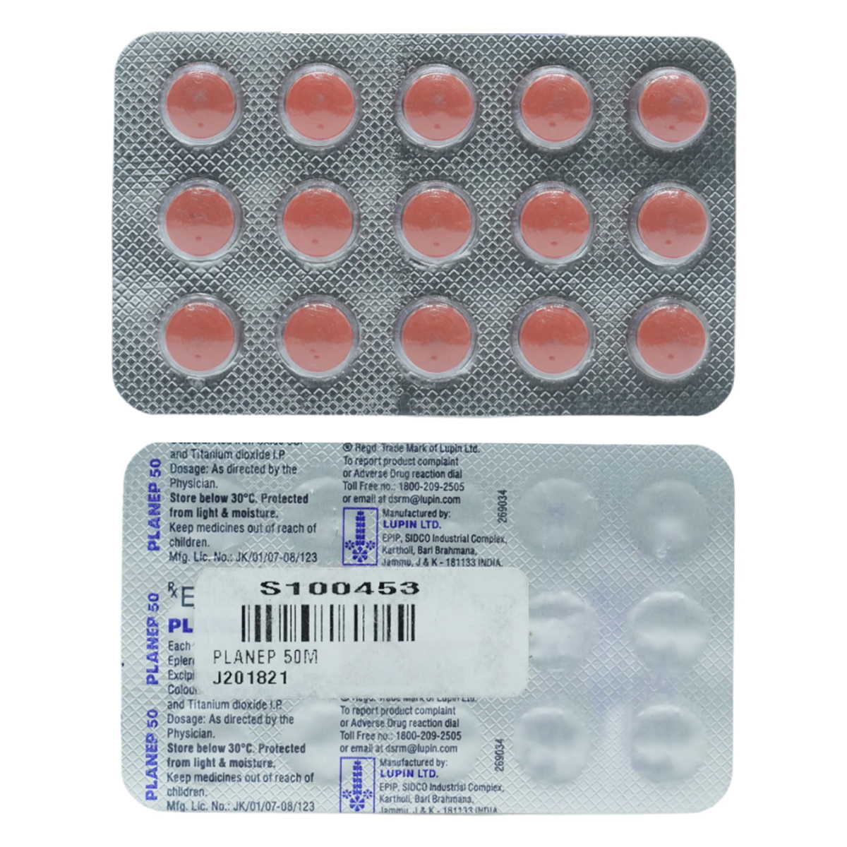 Planep 50 mg Tablet 15's, Pack of 15 TABLETS Planep 50 mg Tablet 15's, Pack of 15 TABLETS