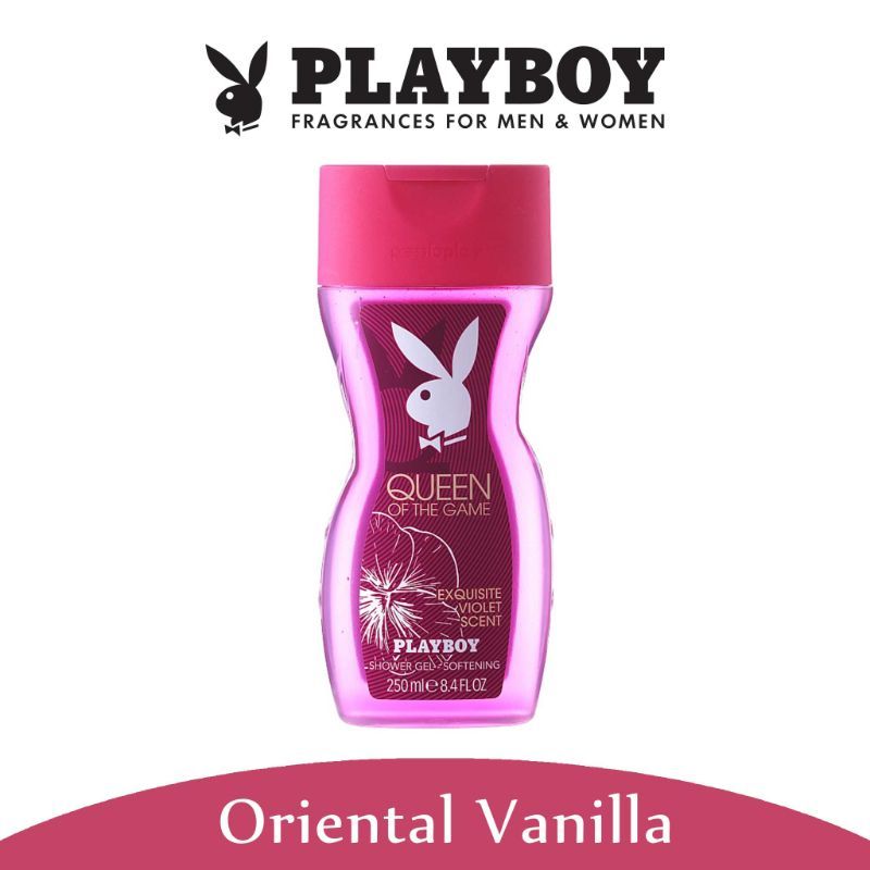 Playboy Queen of The Game Softening Shower Gel 250 ml | Violet Scent | For Women, Pack of 1 Playboy Queen of The Game Softening Shower Gel 250 ml | Violet Scent | For Women, Pack of 1