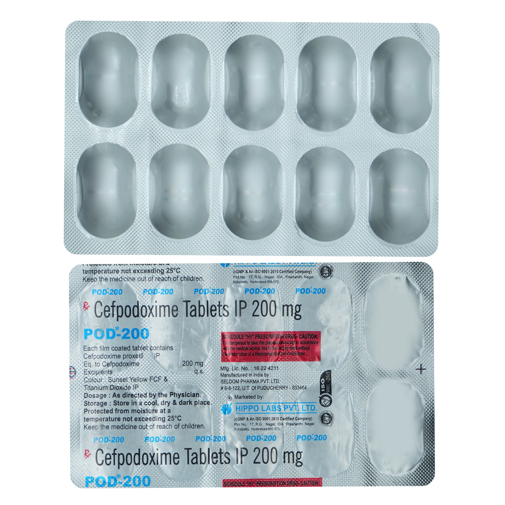 Pod 200 mg Tablet, Pack of 1 TABLET Pod 200 mg Tablet, Pack of 1 TABLET