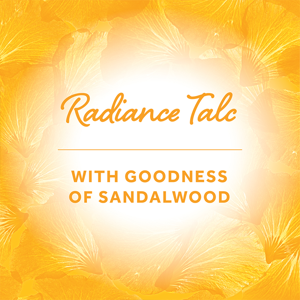 Pond's Sandal Radiance Talc Powder 100 gm | Goodness Of Sandalwood | With Natural Sunscreen | Fight Body Odour | For Fresh & Radiant Skin | Ideal For Both men & Women, Pack of 1 Pond's Sandal Radiance Talc Powder 100 gm | Goodness Of Sandalwood | With Natural Sunscreen | Fight Body Odour | For Fresh & Radiant Skin | Ideal For Both men & Women, Pack of 1