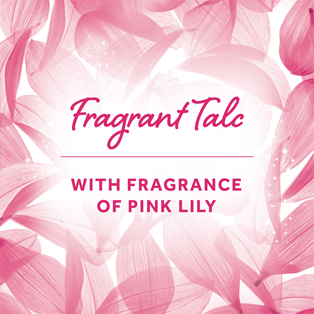 Pond's Dreamflower Fragrant Pink Lily Talc Powder 400 gm | Reduce Sweat | Controls Body Odour With Pink Lily Fragrance, Pack of 1 Pond's Dreamflower Fragrant Pink Lily Talc Powder 400 gm | Reduce Sweat | Controls Body Odour With Pink Lily Fragrance, Pack of 1